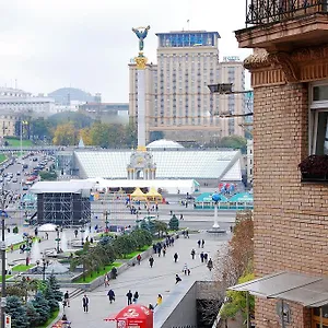 On Independence Square Kyiv